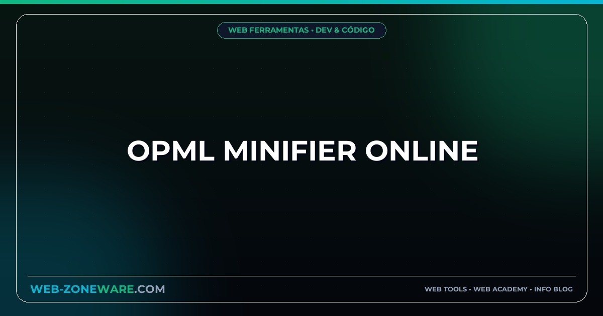 OPML Minifier Online