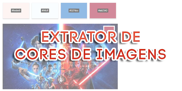 Extrator de Cores de Imagens Online