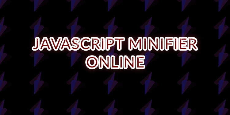 Javascript Minifier Online