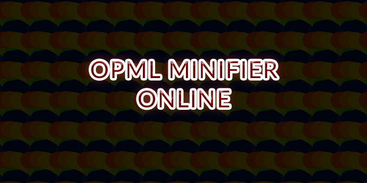 OPML Minifier Online