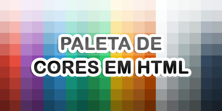 Paleta de Cores em HTML